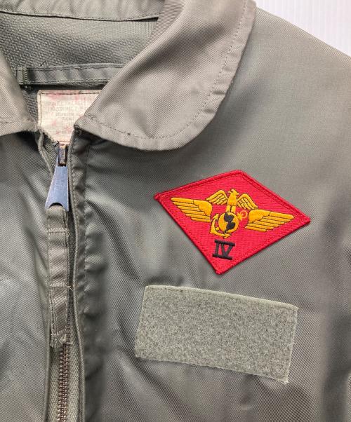 USAF（ユーエスエーエフ）USAF (ユーエスエーエフ) 80’sCWU36Pフライトジャケット カーキ サイズ:Lの古着・服飾アイテム