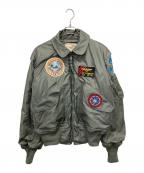 USAFユーエスエーエフ）の古着「80’sCWU45/Pフライトジャケット」｜カーキ