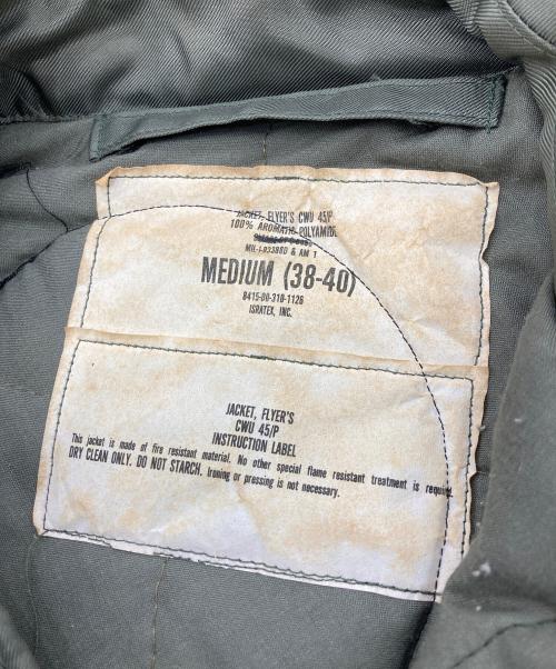 USAF（ユーエスエーエフ）USAF (ユーエスエーエフ) 80’sCWU45/Pフライトジャケット カーキ サイズ:Ⅿの古着・服飾アイテム