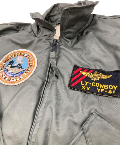 USAF（ユーエスエーエフ）USAF (ユーエスエーエフ) 80’sCWU45/Pフライトジャケット カーキ サイズ:Ⅿの古着・服飾アイテム