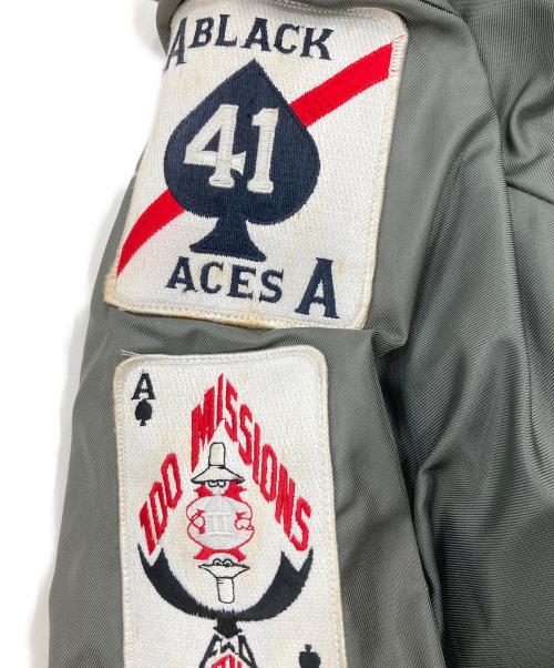 USAF（ユーエスエーエフ）USAF (ユーエスエーエフ) 80’sCWU45/Pフライトジャケット カーキ サイズ:Ⅿの古着・服飾アイテム