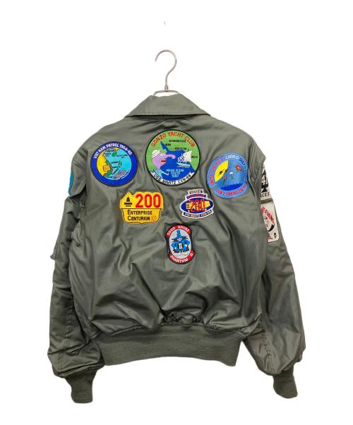 USAF（ユーエスエーエフ）USAF (ユーエスエーエフ) 80’sCWU45/Pフライトジャケット カーキ サイズ:Ⅿの古着・服飾アイテム