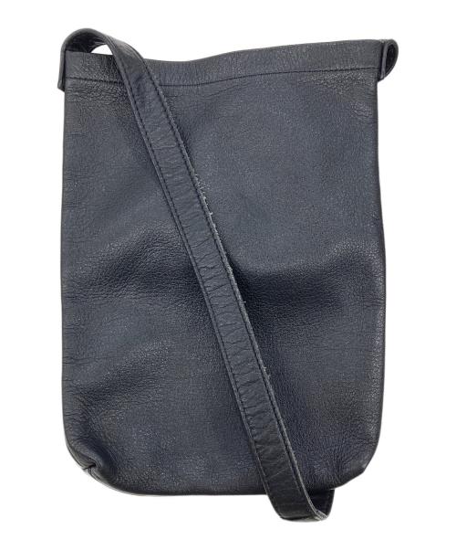 HENDER SCHEME（エンダースキーマ）HENDER SCHEME (エンダースキーマ) cow shoulder small/ショルダーバッグ ブラックの古着・服飾アイテム