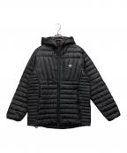 mahagridマハグリッド）の古着「GHT HOODED DOWN PUFFER/ダウンジャケット」｜ブラック