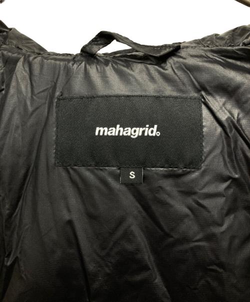 mahagrid（マハグリッド）MAHAGRID (マハグリッド) GHT HOODED DOWN PUFFER/ダウンジャケット ブラック サイズ:Sの古着・服飾アイテム