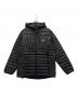 MAHAGRID（マハグリッド）の古着「GHT HOODED DOWN PUFFER/ダウンジャケット」｜ブラック