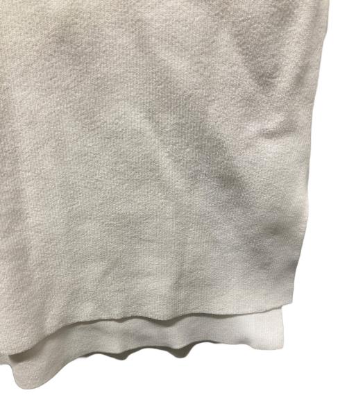 theory luxe（セオリーリュクス）theory luxe (セオリーリュクス) ウォッシャブル Vネックニット ホワイト サイズ:38の古着・服飾アイテム