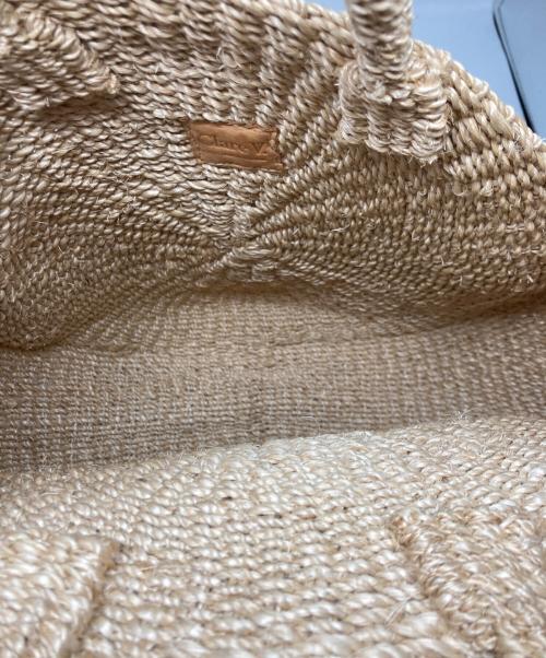 Clare V（クレア ヴィヴィエ）Clare V (クレア ヴィヴィエ) ALICE BAG/2WAYカゴハンドバッグ ベージュの古着・服飾アイテム