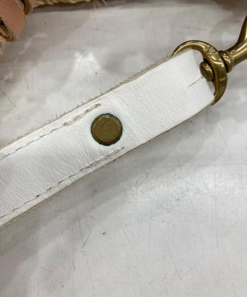 Clare V（クレア ヴィヴィエ）Clare V (クレア ヴィヴィエ) ALICE BAG/2WAYカゴハンドバッグ ベージュの古着・服飾アイテム