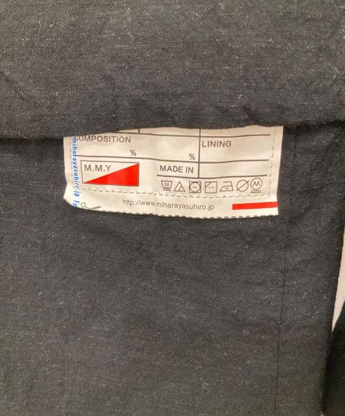 Maison MIHARA YASUHIRO（メゾン ミハラ ヤスヒロ）Maison MIHARA YASUHIRO (メゾン ミハラ ヤスヒロ) テーラードジャケット ブラック サイズ:44の古着・服飾アイテム