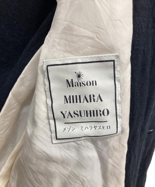 Maison MIHARA YASUHIRO（メゾン ミハラ ヤスヒロ）Maison MIHARA YASUHIRO (メゾン ミハラ ヤスヒロ) テーラードジャケット ブラック サイズ:44の古着・服飾アイテム