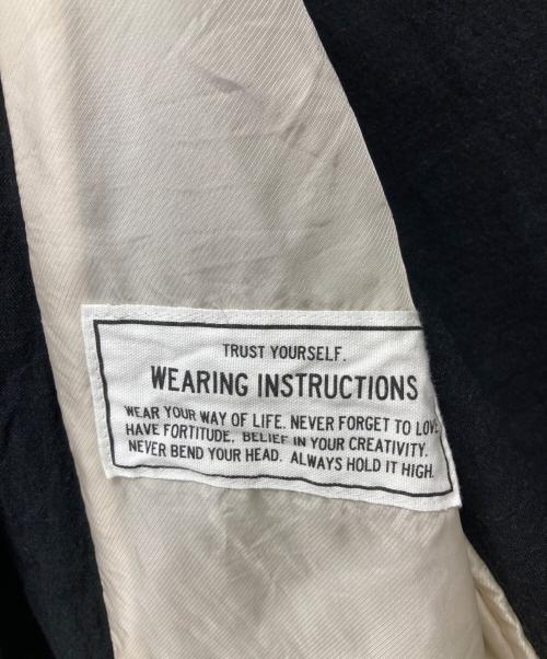 Maison MIHARA YASUHIRO（メゾン ミハラ ヤスヒロ）Maison MIHARA YASUHIRO (メゾン ミハラ ヤスヒロ) テーラードジャケット ブラック サイズ:44の古着・服飾アイテム