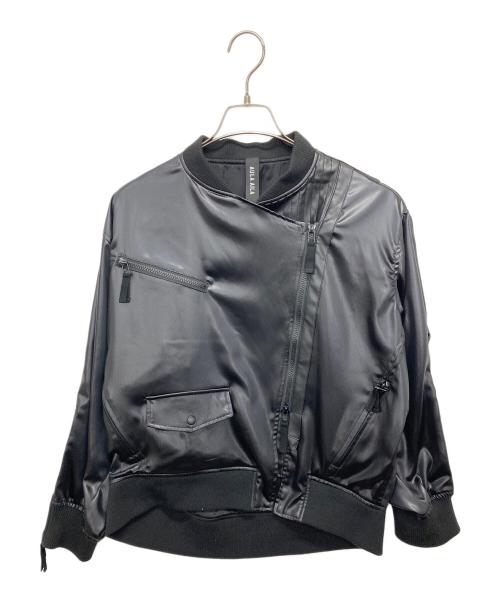 AULA AILA（アウラアイラ）AULA AILA (アウラアイラ) ライダースブルゾン ブラック サイズ:SIZE0の古着・服飾アイテム