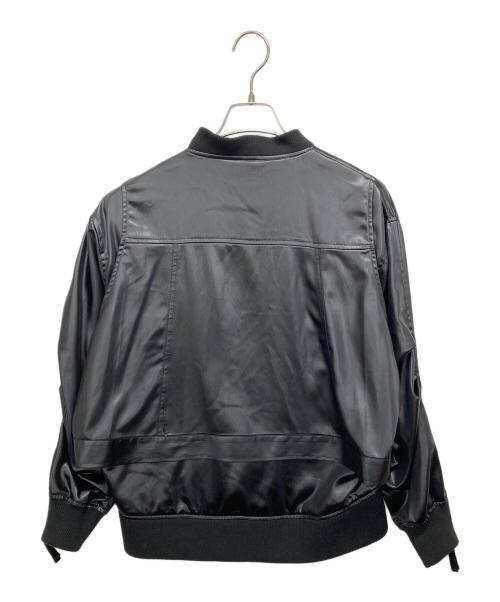 AULA AILA（アウラアイラ）AULA AILA (アウラアイラ) ライダースブルゾン ブラック サイズ:SIZE0の古着・服飾アイテム