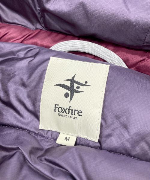 FOX FIRE（フォックスファイヤー）FOX FIRE (フォックスファイヤー) ダウンジャケット パープル サイズ:Mの古着・服飾アイテム