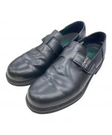 REGAL（リーガル）の古着「スリッポンストラップ/ストラップレザーシューズ」｜ブラック