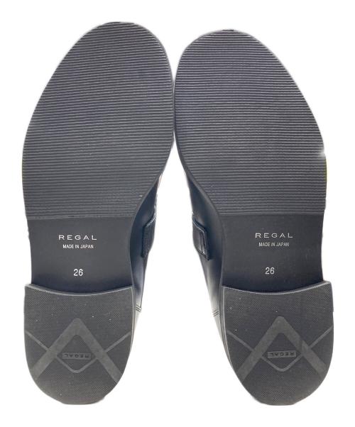 REGAL（リーガル）REGAL (リーガル) スリッポンストラップ/ストラップレザーシューズ ブラック サイズ:SIZE 26の古着・服飾アイテム