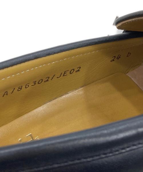 REGAL（リーガル）REGAL (リーガル) コインローファー ブラック サイズ:24の古着・服飾アイテム