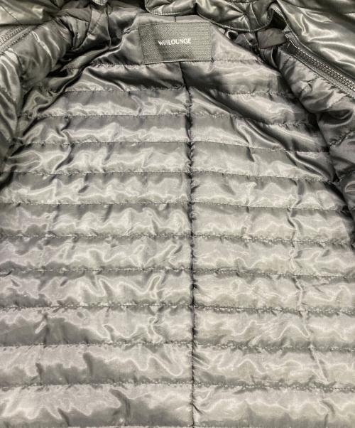 willLOUNGE（ウィルラウンジ）willLOUNGE (ウィルラウンジ) nano・universe (ナノ・ユニバース) ダウンコート ブラック サイズ:Mの古着・服飾アイテム