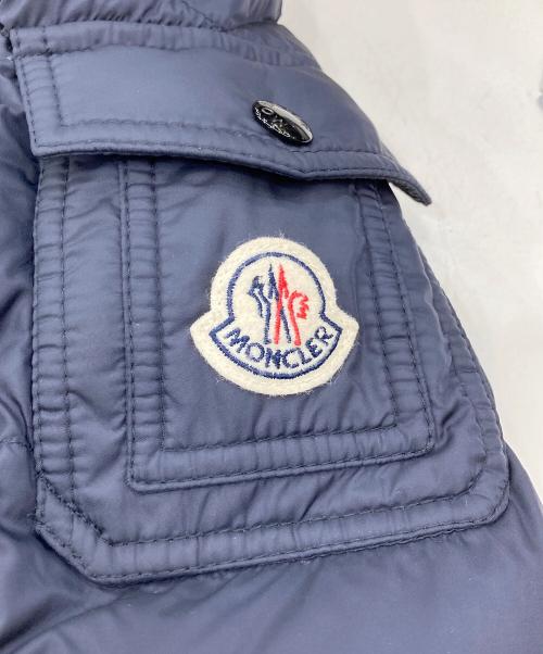 MONCLER（モンクレール）MONCLER (モンクレール) MARQUE/ダウンジャケット ネイビー サイズ:SIZE1の古着・服飾アイテム
