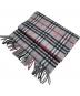 BURBERRY (バーバリー) ノヴァチェックカシミヤマフラー グレー：10000円