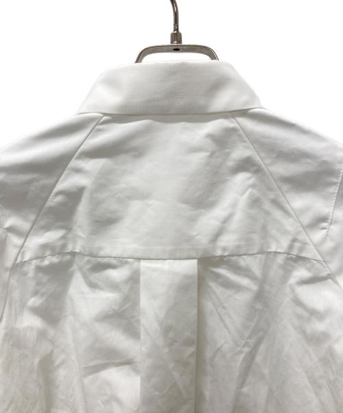 sacai（サカイ）sacai (サカイ) Cotton Poplin Nylon Twill Shirt ホワイト サイズ:2の古着・服飾アイテム