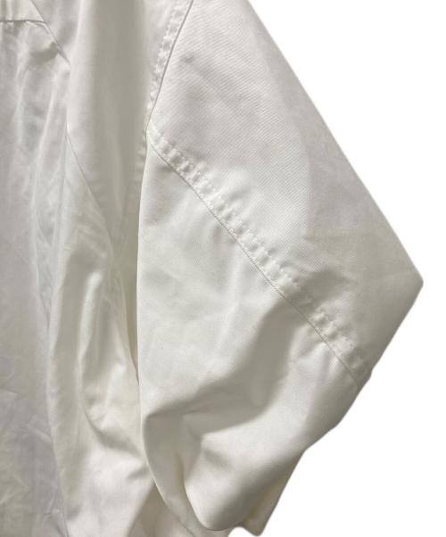 sacai（サカイ）sacai (サカイ) Cotton Poplin Nylon Twill Shirt ホワイト サイズ:2の古着・服飾アイテム