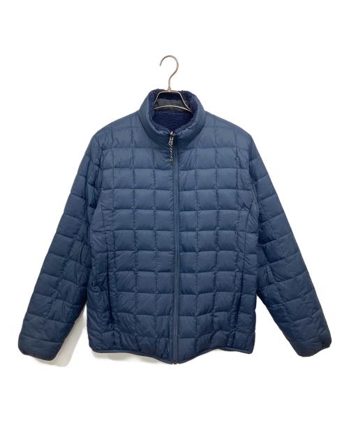 TAION（タイオン）TAION (タイオン) リバーシブルダウンジャケット ネイビー サイズ:XLの古着・服飾アイテム