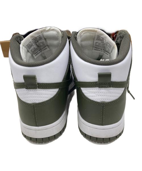 NIKE（ナイキ）NIKE (ナイキ) DUNK HI RETRO WHITE/CARGO KHAKI/カーキ サイズ:UK7/EUR41/CM26の古着・服飾アイテム