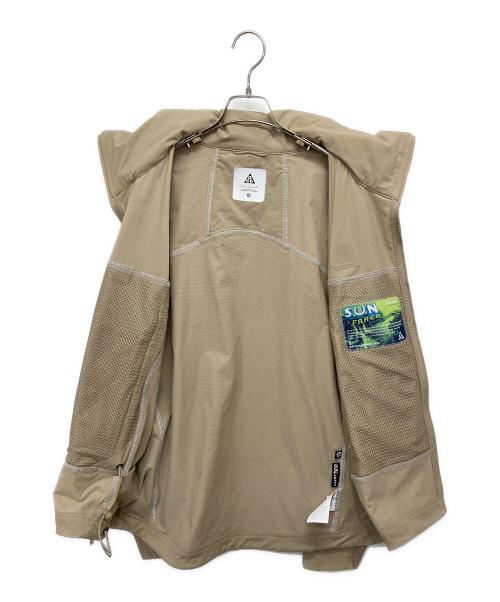 NIKE ACG（ナイキエーシージー）NIKE ACG (ナイキエーシージー) SUN FARER JKT/ジップアップジャケット ベージュ サイズ:Lの古着・服飾アイテム