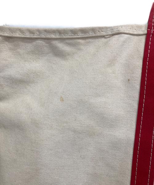 L.L.Bean（エルエルビーン）L.L.Bean (エルエルビーン) ジップトートバッグ/ビーントートバッグ ホワイトの古着・服飾アイテム