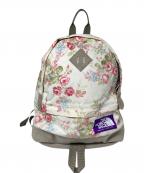 THE NORTHFACE PURPLELABELザ・ノースフェイス パープルレーベル）の古着「花柄デイパック/リュック」｜ベージュ