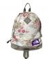 THE NORTHFACE PURPLELABEL（ザ・ノースフェイス パープルレーベル）の古着「花柄デイパック/リュック」｜ベージュ