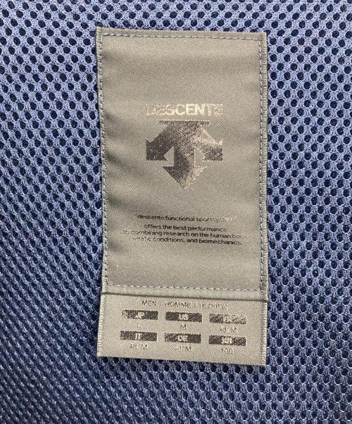 DESCENTE ALLTERRAIN（デザイント オルテライン）Descente ALLTERRAIN (デザイント オルテライン) COLLARLESS STRETCH BL ネイビー サイズ:Lの古着・服飾アイテム