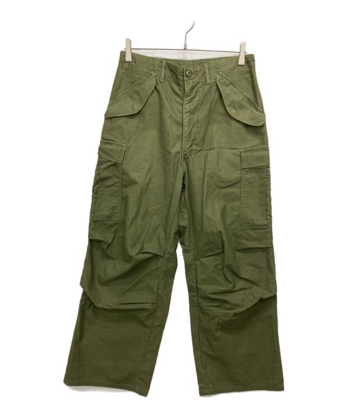 US ARMY（ユーエスアーミー）US ARMY (ユーエスアーミー) M-65フィールドパンツ カーキ サイズ:S-Rの古着・服飾アイテム