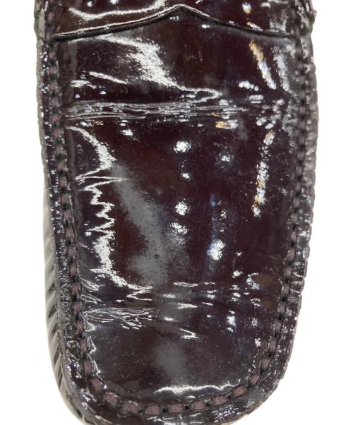 PRADA（プラダ）PRADA (プラダ) レザードライビングシューズ ブラウン サイズ:35 1/2の古着・服飾アイテム