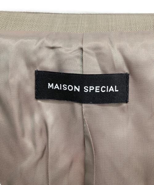 MAISON SPECIAL（メゾンスペシャル）MAISON SPECIAL (メゾンスペシャル) Oversize Single Jacket グレー サイズ:36の古着・服飾アイテム