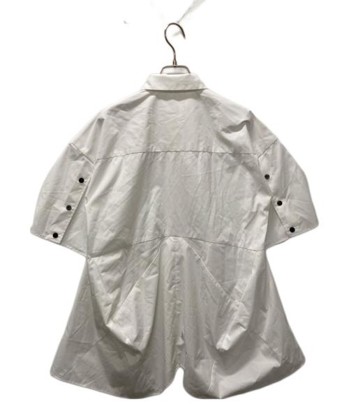 ENFOLD（エンフォルド）ENFOLD (エンフォルド) HALF‐SLEEVES SHIRT ホワイト サイズ:38の古着・服飾アイテム
