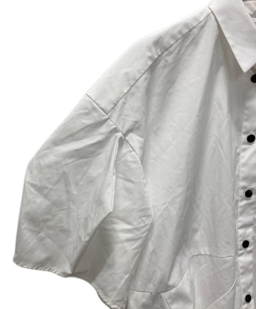 ENFOLD（エンフォルド）ENFOLD (エンフォルド) HALF‐SLEEVES SHIRT ホワイト サイズ:38の古着・服飾アイテム