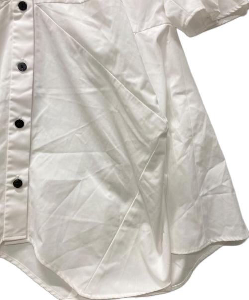 ENFOLD（エンフォルド）ENFOLD (エンフォルド) HALF‐SLEEVES SHIRT ホワイト サイズ:38の古着・服飾アイテム
