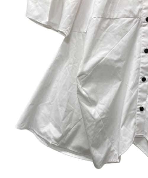 ENFOLD（エンフォルド）ENFOLD (エンフォルド) HALF‐SLEEVES SHIRT ホワイト サイズ:38の古着・服飾アイテム