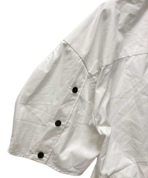 ENFOLD（エンフォルド）ENFOLD (エンフォルド) HALF‐SLEEVES SHIRT ホワイト サイズ:38の古着・服飾アイテム