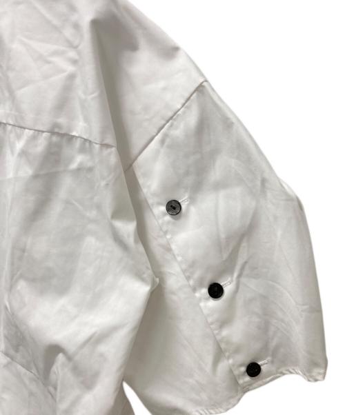 ENFOLD（エンフォルド）ENFOLD (エンフォルド) HALF‐SLEEVES SHIRT ホワイト サイズ:38の古着・服飾アイテム