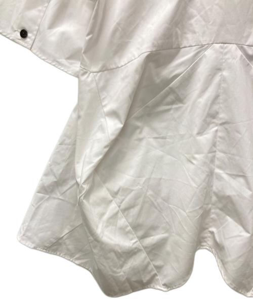 ENFOLD（エンフォルド）ENFOLD (エンフォルド) HALF‐SLEEVES SHIRT ホワイト サイズ:38の古着・服飾アイテム
