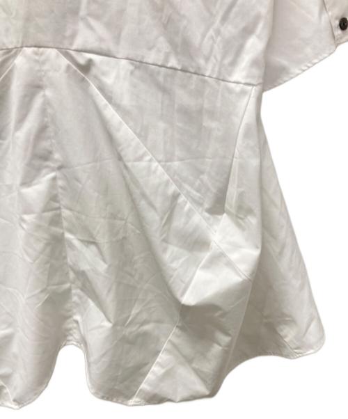 ENFOLD（エンフォルド）ENFOLD (エンフォルド) HALF‐SLEEVES SHIRT ホワイト サイズ:38の古着・服飾アイテム
