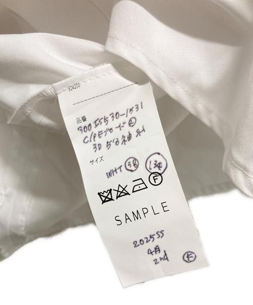 ENFOLD（エンフォルド）ENFOLD (エンフォルド) HALF‐SLEEVES SHIRT ホワイト サイズ:38の古着・服飾アイテム