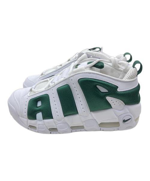 NIKE（ナイキ）NIKE (ナイキ) AIR MORE UPTEMPO LOW ホワイト サイズ:UK7/EUR41/CM26 未使用品の古着・服飾アイテム