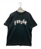 stussyステューシー）の古着「プリントTシャツ」｜ブラック