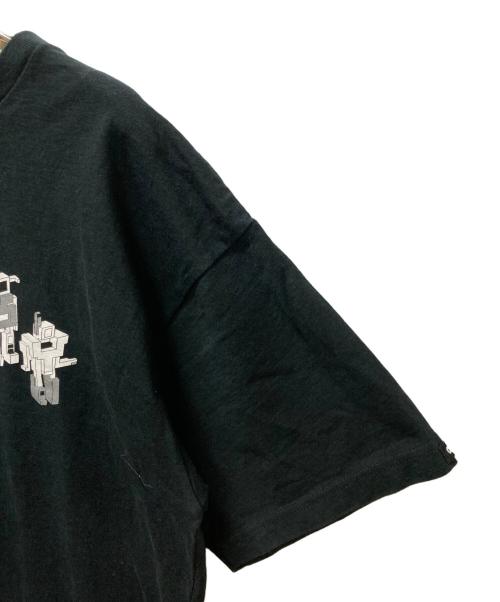 stussy（ステューシー）stussy (ステューシー) プリントTシャツ ブラック サイズ:記載なしの古着・服飾アイテム