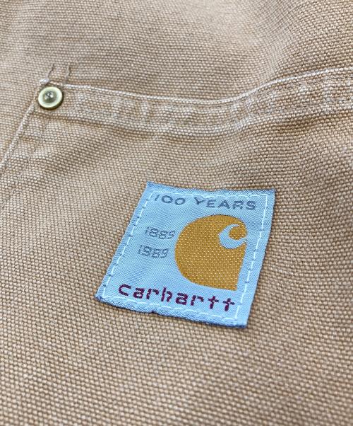 CarHartt（カーハート）CarHartt (カーハート) 80s裏ブランケットダックカバーオール/チョアコート ブラウン サイズ:XLの古着・服飾アイテム